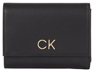 CK Calvin Klein Portemonnee in effen design met labeldetail