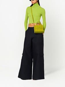 Marc Jacobs The Leather Tote kleinie shopper - Groen