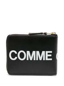 Comme Des Garçons Wallet Portemonnee met logoprint - Zwart