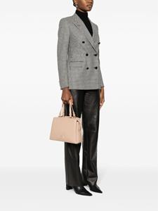 DKNY medium Seventh Avenue leather tote bag - Beige