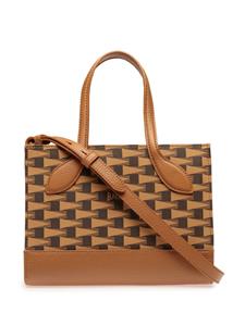 Bally Shopper met print - Bruin