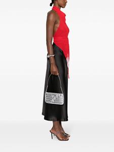 Jimmy Choo Avenue Slim sequin-embellished bag - Zilver