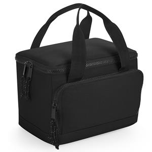 Bagbase Kleine koeltas/lunch tas model Compact - 24 x 17 x 17 cm - 2 vakken - zwart -