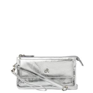 DR Amsterdam Metallics Shoulderbag - Clutch I silver Damestas