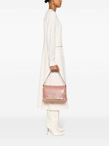 Victoria Beckham chain-detail leather shoulder bag - Roze