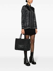 Versace large Barocco Athena tote bag - Zwart