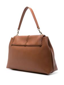 Chloé Penelope leather tote bag - Bruin