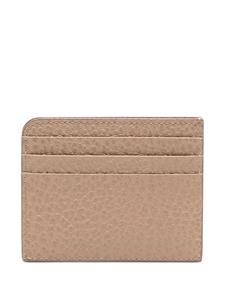 Maison Margiela Four Stitch logo cardholder - Bruin