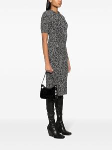 Stella McCartney Falabella sequin-embellished shoulder bag - Zwart