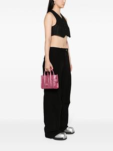 Marc Jacobs mini Galactic Glitter tote bag - Roze