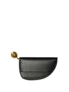 Burberry Shield leather coin pouch - Zwart