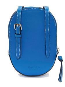 JW Anderson medium Cap leather crossbody bag - Blauw