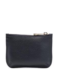 Aspinal Of London small Ella leather pouch - Blauw