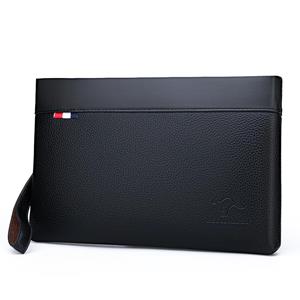 Enjoytime H Bag For Men Solid PU Leather Business Men's Wallet Card Bag Envelope Clutch Bag Designer Luxury Bag Sacoche Homme Sac A Main