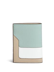Marni colour-block bi-fold wallet - Groen