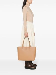 Tory Burch McGraw leather tote bag - Bruin