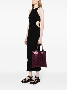 Bao Bao Issey Miyake Lucent metallic-effect tote bag - Paars