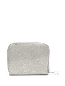Zadig & Voltaire Mini ZV Infinity glitter patent purse - Zilver