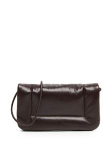 Marsèll Riquadretto padded leather clutch bag - Bruin