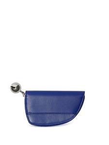 Burberry Shield leather coin pouch - Blauw