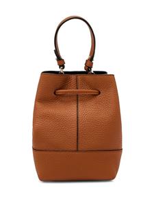 Strathberry Lana Osette leather shoulder bag - Bruin