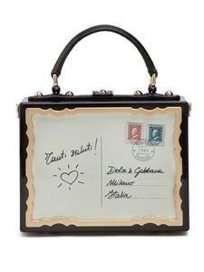 Dolce & Gabbana Postcard box-draagtas - Zwart