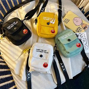 GaoXiuLong Schoudertas trendy leuke kleine vierkante tas Japanse Harajuku stijl vrouwelijke tas messenger tas