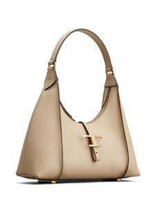 Tod's small Amanda leather shoulder bag - Beige