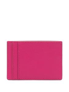 Marc Jacobs The J Marc leather card holder - Roze
