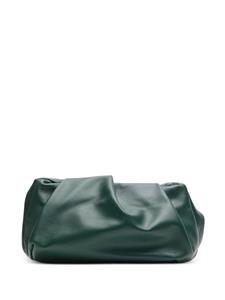 Burberry Rose gedrapeerde leren clutch - Groen