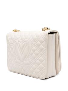 Love Moschino quilted shoulder bag - Beige