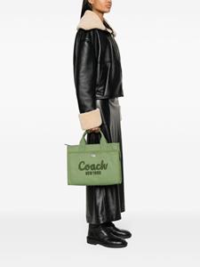 Coach Cargo shopper met logo-applicatie - Groen