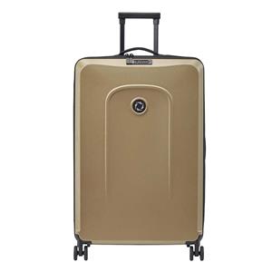 Senz Foldaway Check-In Trolley Large champagne brown Harde Koffer