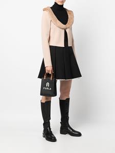 Furla Mini-shopper met logoprint - Zwart