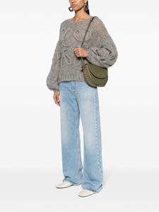 Stella McCartney medium Frayme shoulder bag - Groen