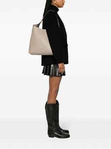 Chloé Marcie leather shoulder bag - Grijs