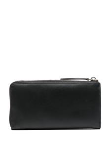 Tommy Hilfiger large Crest leather wallet - Zwart