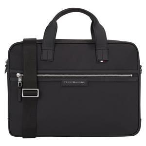 Tommy Hilfiger Messenger Bag "TH URBAN NYLON COMPUTER BAG", Reißverschluss-Vorderfach