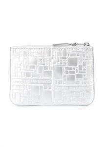 Comme Des Garçons Wallet 'Embossed Logo' purse - Metallic