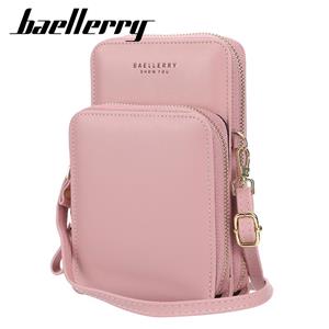 Baellerry Vrouwen Schoudertassen Lederen Mode Rits Crossbody Messenger Tas Dames Telefoon Tassen Portemonnee