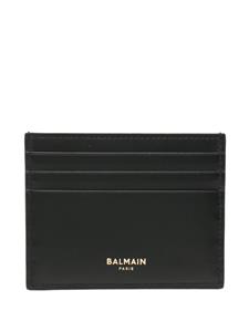 Balmain B-Buzz leather cardholder - Zwart