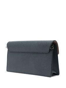 Valextra Iside leather clutch bag - Blauw