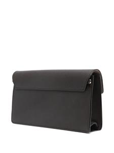Valextra Iside leather clutch bag - Bruin