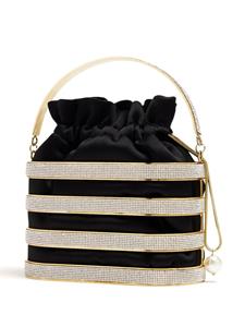 Rosantica Holli Astoria crystal-embellished shoulder bag - Zwart
