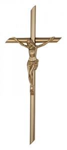 Urnwebshop Zwaar Messing Crucifix