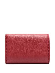 Vivienne Westwood Orb-plaque faux-leather wallet - Rood