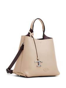 Tod's Shopper met logo - Beige