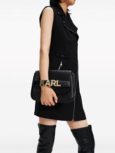 Karl Lagerfeld K/Letters schoudertas met logoplakkaat - Zwart