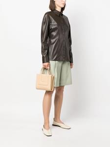 DESTREE small Sol quilted leather tote bag - Beige