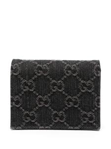 Gucci Portemonnee met GG-logo - Zwart